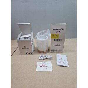 LuvLink Friendship Lamp V2.0 Extended WiFi Range Simple Bluetooth Setup (2 Pack)